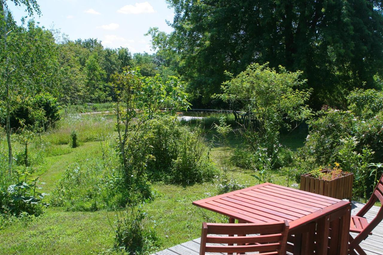 Saint-Usuge Ecolieu Le Chant Du Temps Bed & Breakfast エクステリア 写真